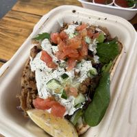 Gyro  #Veganuary at Earth Aloha Eats - Waikiki in Honolulu