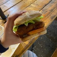 Chicken sandwich  at Earth Aloha Eats - Waikiki in Honolulu