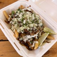 teriyaki fries  at Earth Aloha Eats - Waikiki in Honolulu