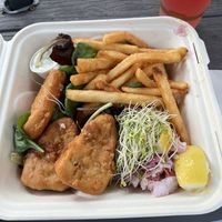 Fish n chips  at Earth Aloha Eats - Waikiki in Honolulu