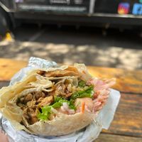 Grilled chicken Burrito at Earth Aloha Eats - Waikiki in Honolulu