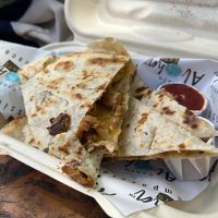 Cheese + Chicken Quesadilla  at Earth Aloha Eats - Waikiki in Honolulu