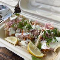 Fish tacos at Earth Aloha Eats - Waikiki in Honolulu