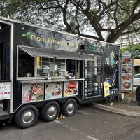 Food truck  at Earth Aloha Eats - Waikiki in Honolulu