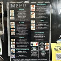 Menu  at Earth Aloha Eats - Waikiki in Honolulu