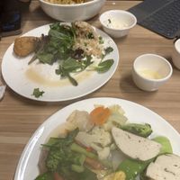 Flat rice noodles   at Just Vegan in Sunshine