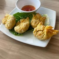 Wontons  at Just Vegan in Sunshine