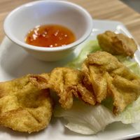 Wontons  at Just Vegan in Sunshine
