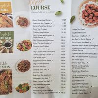 Main courses at Super Bowl Cuisine in Kingston