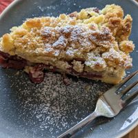 Cherry cake at Marny's in Dusseldorf