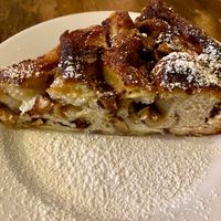 Cinnamon apple cake at Marny's in Dusseldorf