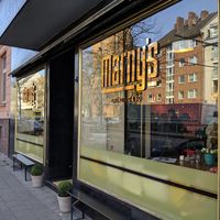 Outside at Marny's in Dusseldorf