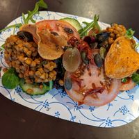 Sandwich at Marny's in Dusseldorf