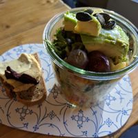 Salad at Marny's in Dusseldorf