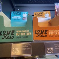 Vegan chocolate cups  at STACH food in Utrecht