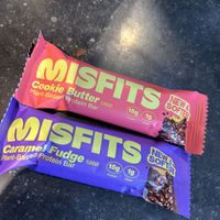 Vanilla soft serve
+ date syrup
+ olive oil and sea salt
2 Protein bars = 11,50€  at STACH food in Utrecht