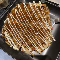 Ginger okonomiyaki  at Zen in Tokyo