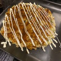 Basic okonomiyaki  at Zen in Tokyo