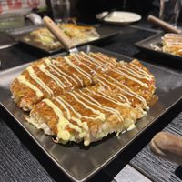 Vegan okonomiyaki  at Zen in Tokyo