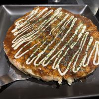 Basic okonomiyaki  at Zen in Tokyo