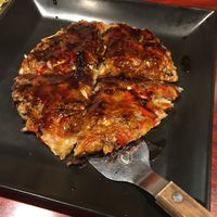 Ginger okonomiyaki - vegan  at Zen in Tokyo