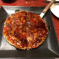 vegan Ginger Okonomiyaki  at Zen in Tokyo