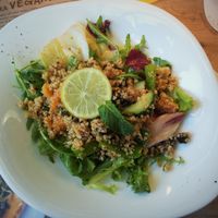 Bulgur salad, but seasonal menu. at Vapiano - Solaris in Tallinn