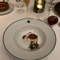 VE & GF panna cotta  at The Ivy in Cambridge