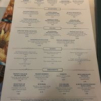 Menu   at The Ivy in Cambridge