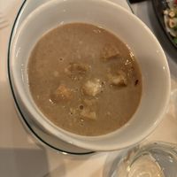 Mushroom soup - sooo good   at The Ivy in Cambridge