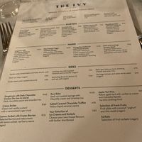   at The Ivy in Cambridge