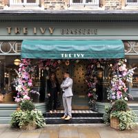 Front and streetside at The Ivy in Cambridge