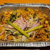 Veggie Paella at Cuba Libre in Atlantic City