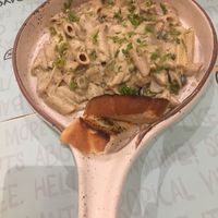Penne alfredo at Nut and Bowls in New Delhi