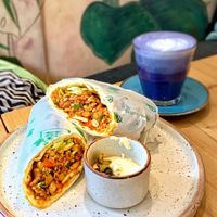 Burrito at Nut and Bowls in New Delhi