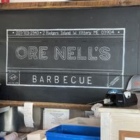   at Ore Nell's Barbecue in Kittery