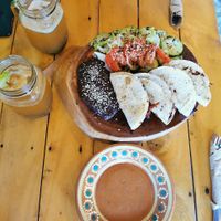 tacos at Arte Sano in Holbox