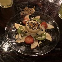 Vegan dessert not on menu  at Arte Sano in Holbox