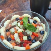Muesli at Arte Sano in Holbox