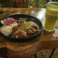 Enmoladas at Arte Sano in Holbox