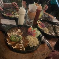 Amazing vegan mexican restaurant with a vegetarian section too (no meat or fish served) at Arte Sano in Holbox