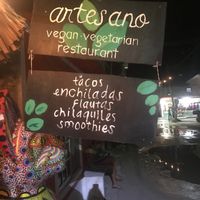 The outside - such a lovely place  at Arte Sano in Holbox