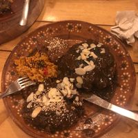 Portobello Mole - that sauce is seriously the tastiest thing I’ve had for a long time. We went back for a third time!  at Arte Sano in Holbox