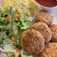 Falafels   at Radharane in Kaunas