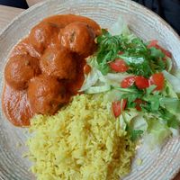 Spinache balls at Radharane in Kaunas