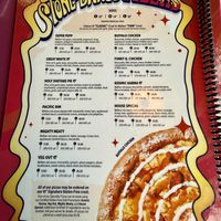 Menu  at Mellow Mushroom - Brookhaven in Atlanta