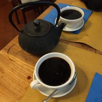 Caffè di orzo at Bibliothe in Rome