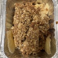 Takeaway dessert “crumble?”  Not yet eaten    at Bibliothe in Rome