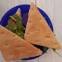 Foccachia vegan at Bon.Di. Cafe in Tarifa