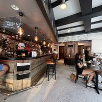 When you walk in  at Angeli's Pizzeria in Baltimore